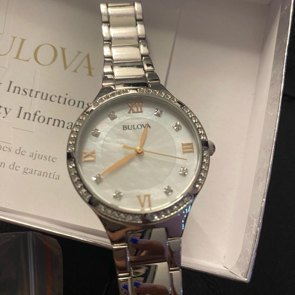 Women’s Bulova luxury watch